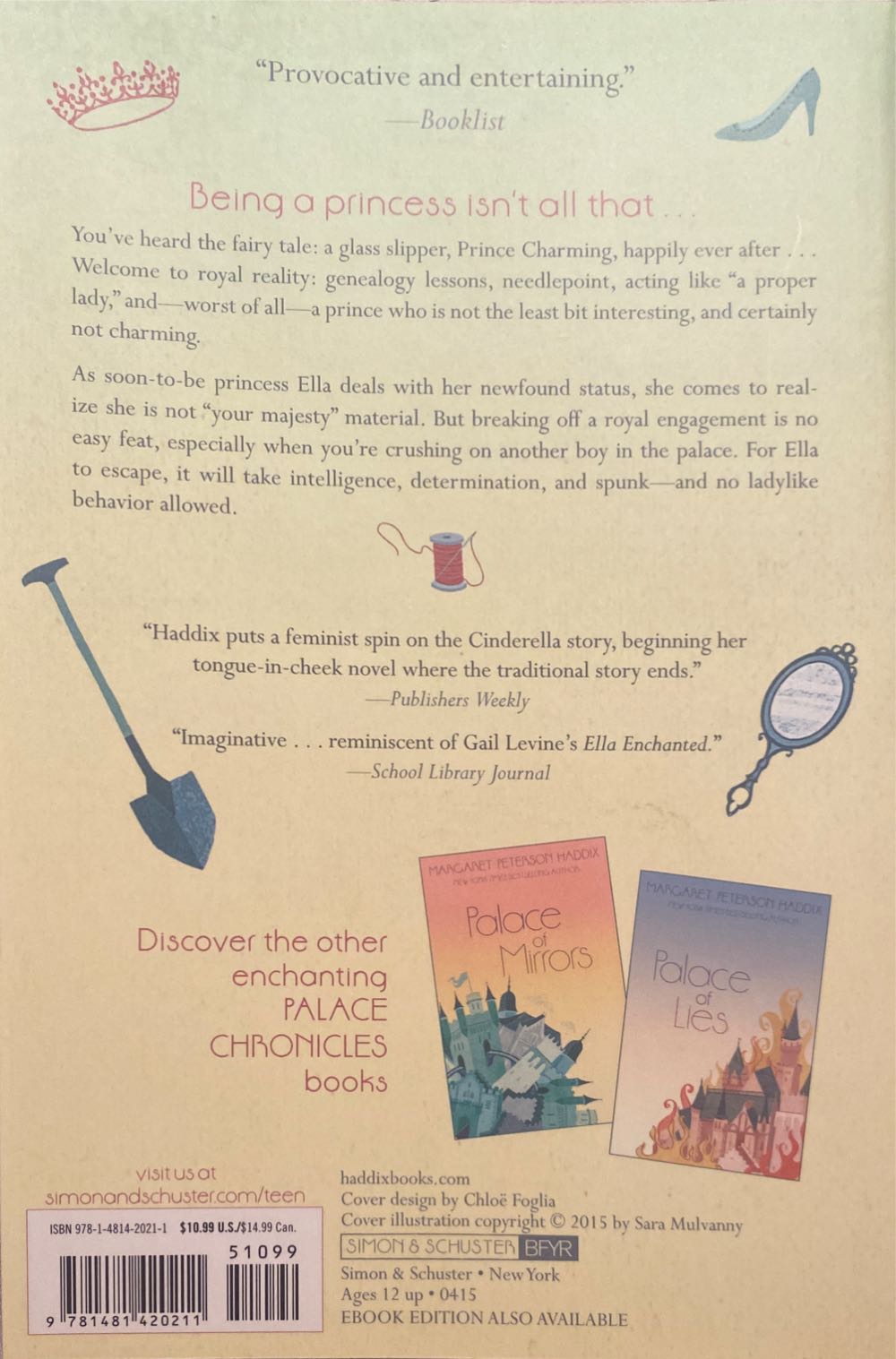 Just Ella - Margaret Peterson Haddix (Simon & Schuster - Paperback) book collectible [Barcode 9781481420211] - Main Image 2