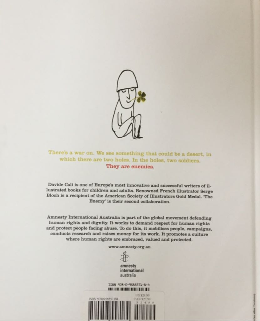 The Enemy - Lee Child (Wilkins Faragor Pty) book collectible [Barcode 9780958557184] - Main Image 2