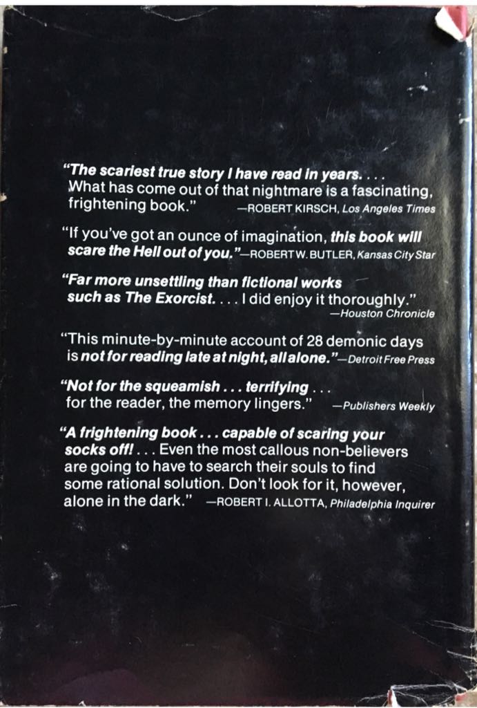 The Amityville Horror - Jay Anson (- Audiobook) book collectible [Barcode 0553116606] - Main Image 2