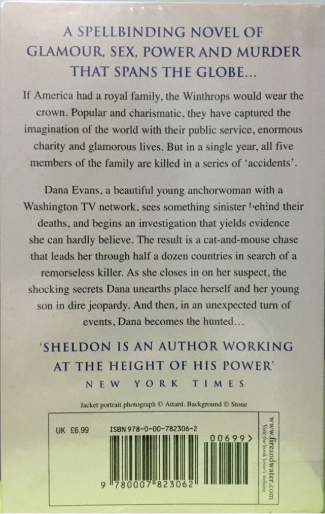 The Sky Is Falling - Sidney Sheldon (HarperCollinsPublishers - Paperback) book collectible [Barcode 9780007823062] - Main Image 2