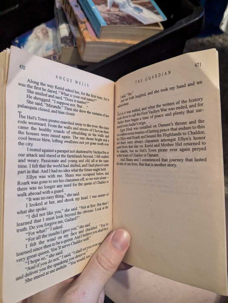 Guardian, The - Angus Wells (Bantam - Paperback) book collectible [Barcode 9780553577891] - Main Image 4