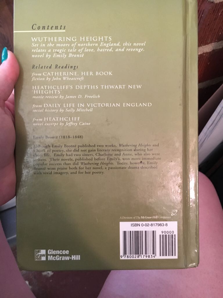 Wuthering Heights  book collectible [Barcode 9780028179834] - Main Image 2