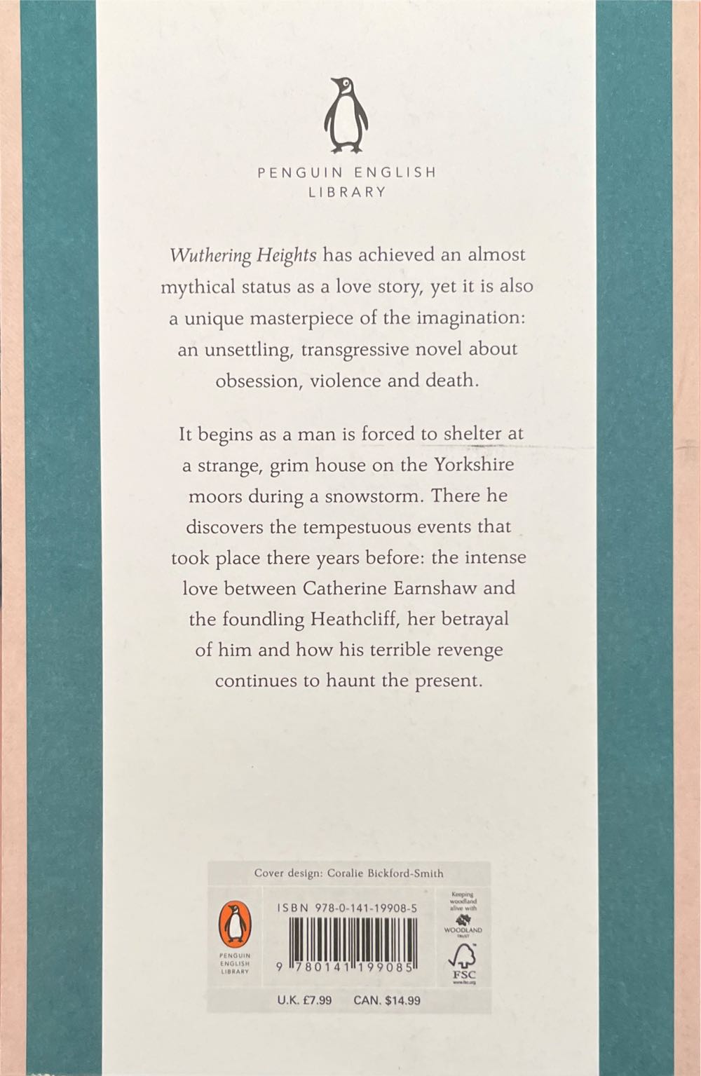 Wuthering Heights - Emily Brontë (Penguin Group - Paperback) book collectible [Barcode 9780141199085] - Main Image 3