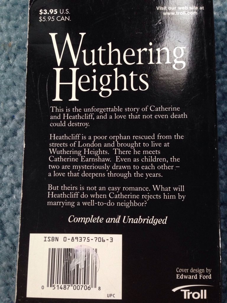 Wuthering Heights  (Watermill Classic) book collectible [Barcode 9780893757069] - Main Image 2