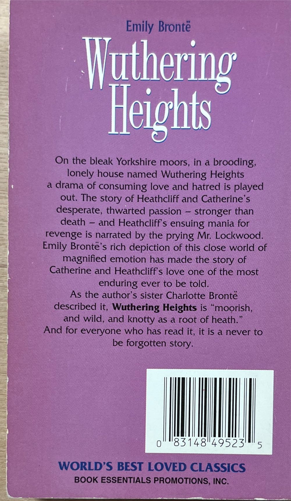 Wuthering Heights - Emily Bronte (Paperback) book collectible [Barcode 9781569602096] - Main Image 2