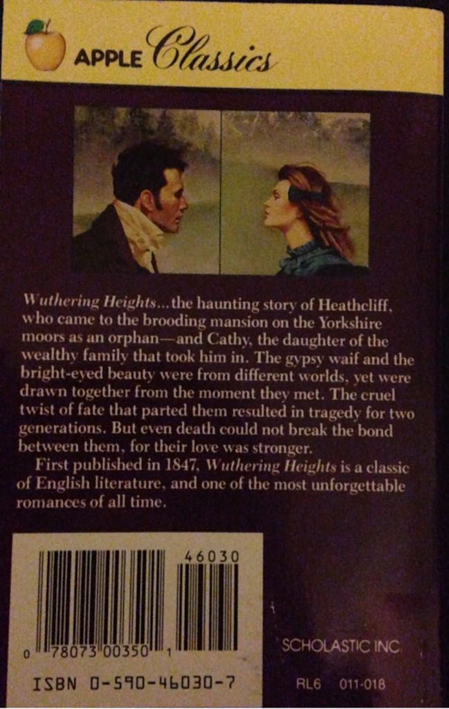 Wuthering Heights  (A Scholastic Press) book collectible - Main Image 2