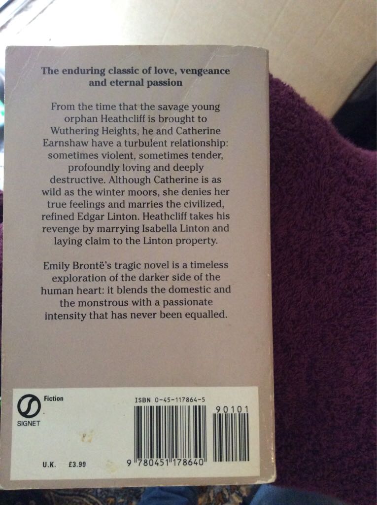 Wuthering Heights  (A Signet Book - Paperback) book collectible - Main Image 2