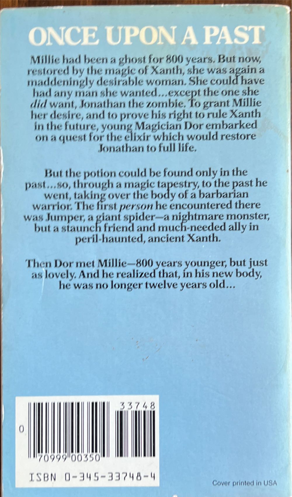 Castle Roogna - Piers Anthony (Del Rey - Paperback) book collectible [Barcode 9780345337481] - Main Image 2