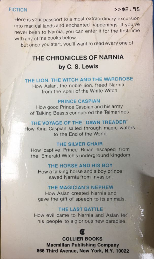 The Chronicles Of Narnia: The Magicians Nephew - C.S. Lewis (Paperback) book collectible - Main Image 2