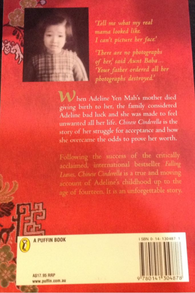 Chinese Cinderella - Adeline Yen Mah (A Puffin Book - Paperback) book collectible [Barcode 9780141304878] - Main Image 2