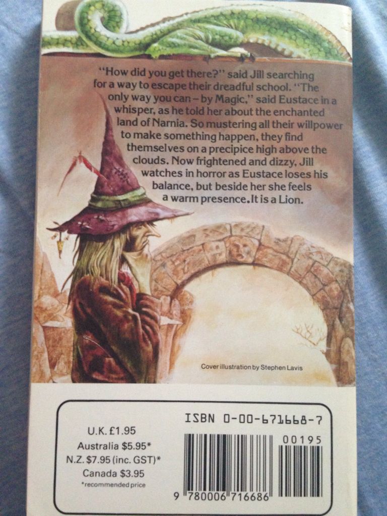 The Silver Chair - C. S. Lewis (Fontana Lions - Paperback) book collectible [Barcode 9780006716686] - Main Image 2