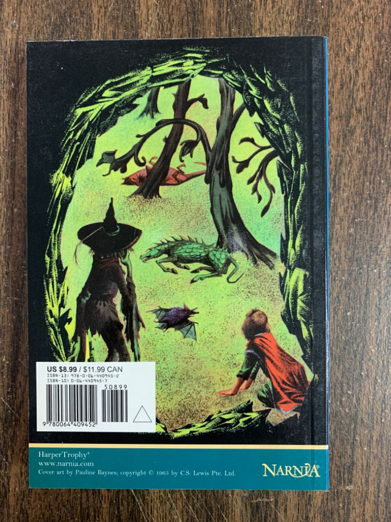 Silver Chair, The - C. S. Lewis (Harper Trophy - Paperback) book collectible [Barcode 9780064409452] - Main Image 2