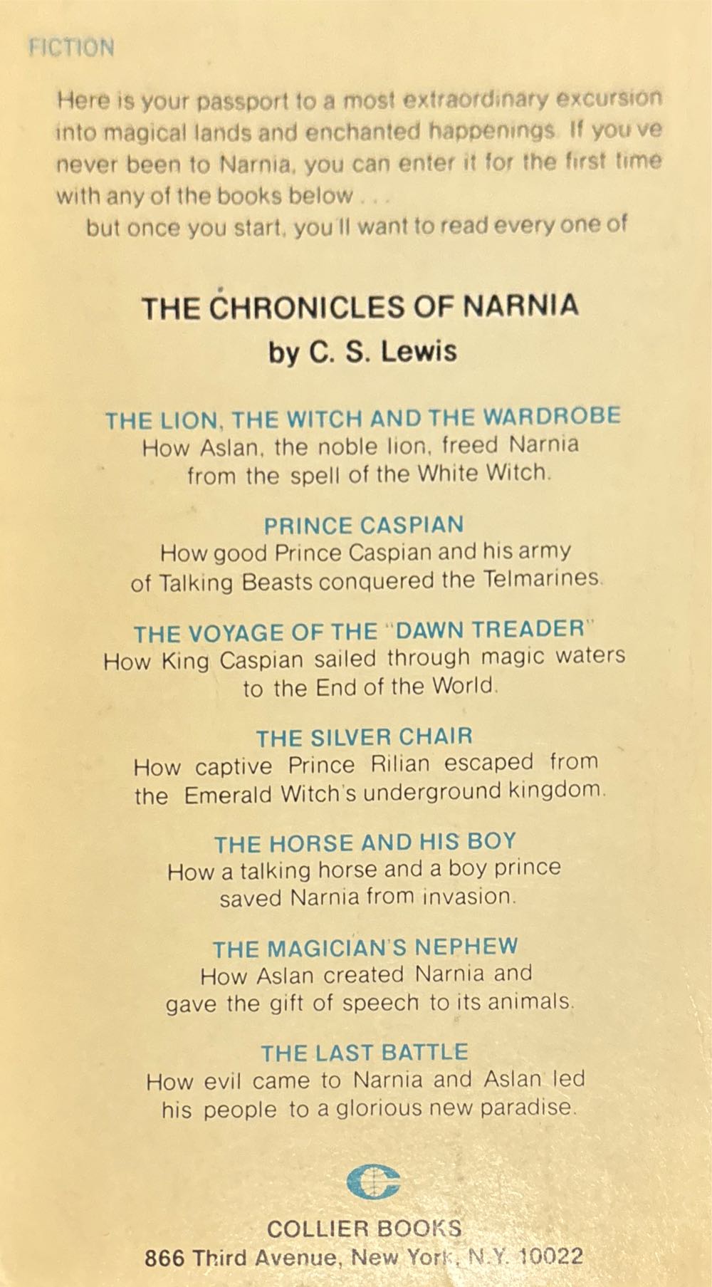 The Silver Chair - C. S. Lewis (The MacMillian Company - Paperback) book collectible - Main Image 2