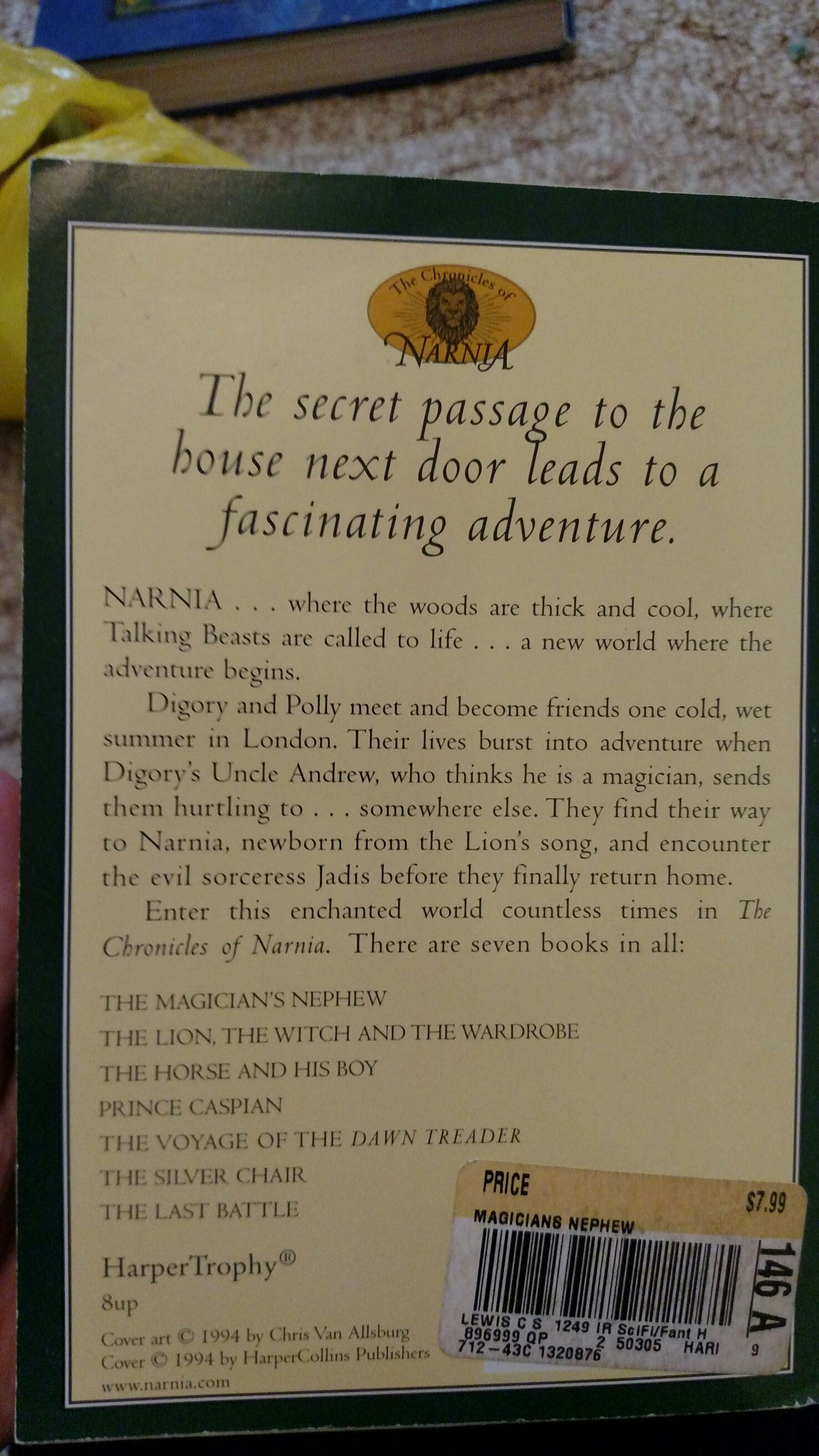 The Silver Chair - S. Lewis book collectible - Main Image 2