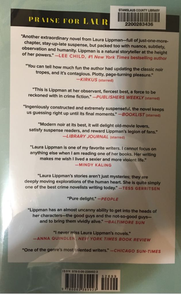 Sunburn - Laura Lippman (Quill/ William Morrow - Hardcover) book collectible - Main Image 2