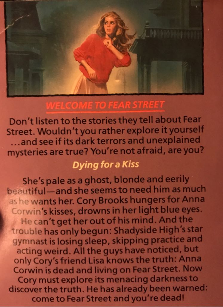 Fear Street #1: The New Girl - R.L. Stine (An Archway Paperback - Paperback) book collectible [Barcode 9780671676858] - Main Image 2