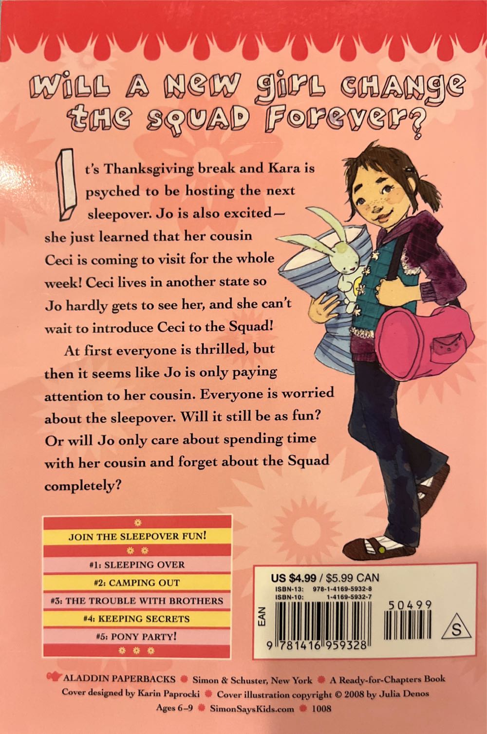 The New Girl - P. J. Denton (Simon and Schuster) book collectible [Barcode 9781416959328] - Main Image 2