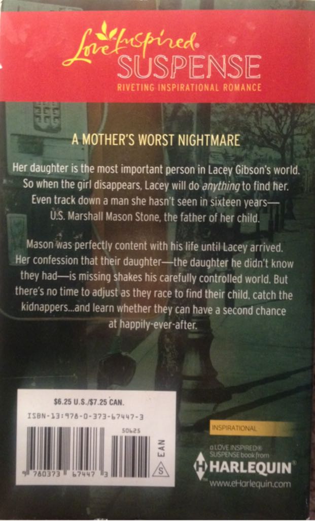 Missing - Lynette Eason (Steeple Hill Love Inspired - Paperback) book collectible [Barcode 9780373674473] - Main Image 2