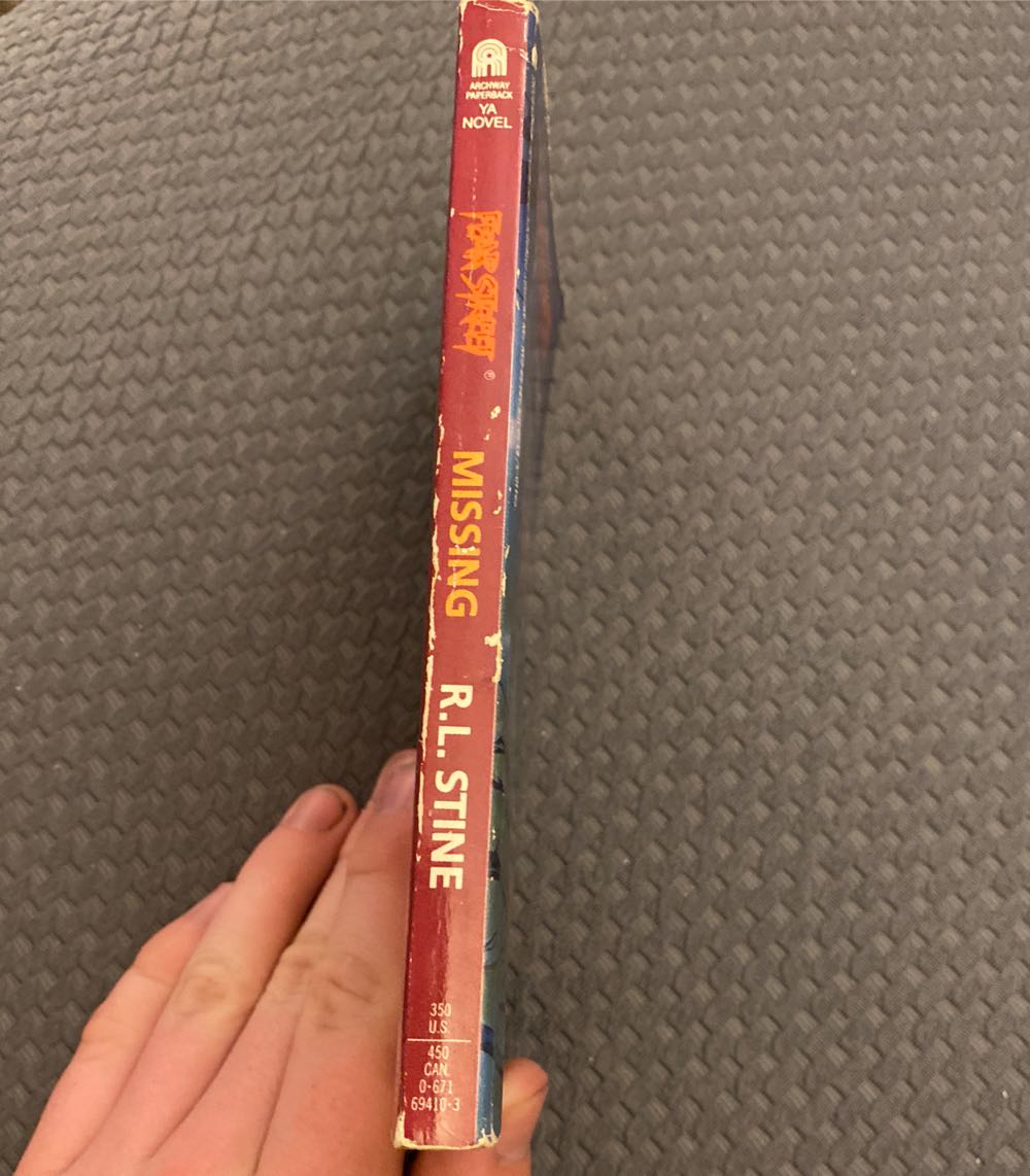 Missing - R. L. Stine (Archway Paperbacks - Paperback) book collectible [Barcode 9780671694104] - Main Image 3