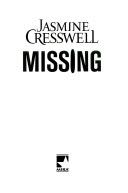 Missing - Jasmine Cresswell (Mira - Hardcover) book collectible [Barcode 9780739489970] - Main Image 1