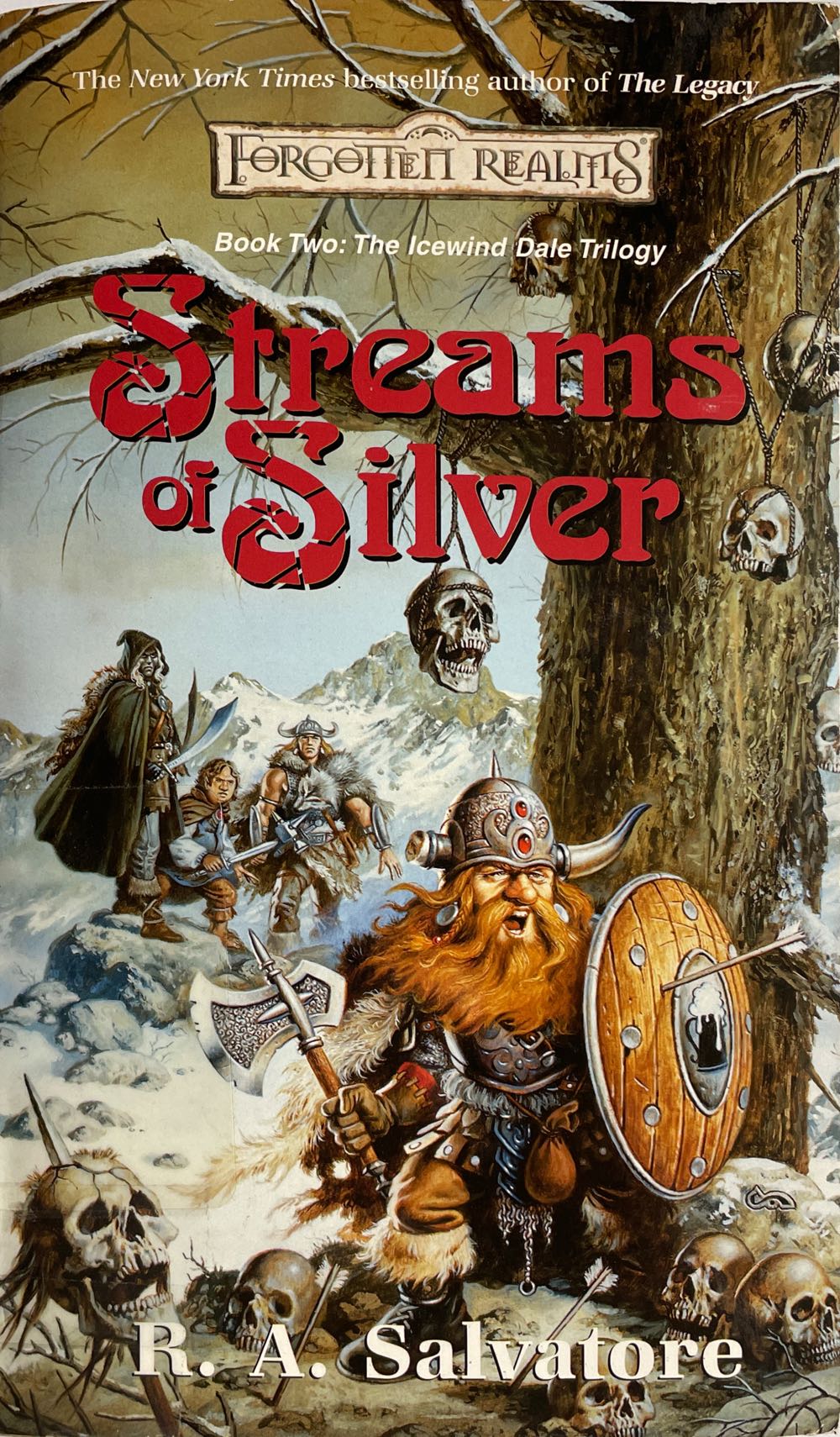 DID 02 Streams of Silver - R. A. Salvatore (TSR, Inc. - Paperback) book collectible [Barcode 9780880386722] - Main Image 3