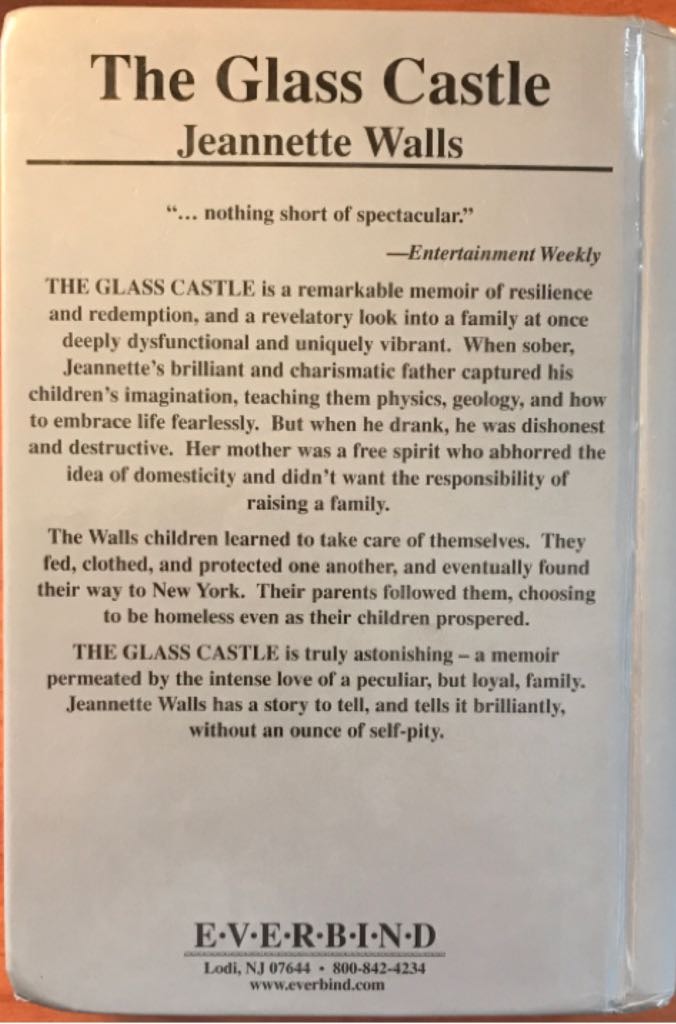 The Glass Castle - Jeannette Walls (Simon and Schuster - Paperback) book collectible [Barcode 9780743247535] - Main Image 2