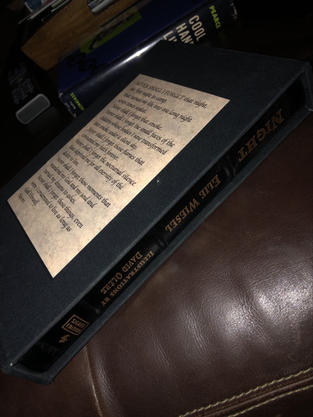 Night - Elie Wiesel (Glencoe Literature Library - Hardcover) book collectible [Barcode 9780028179667] - Main Image 4