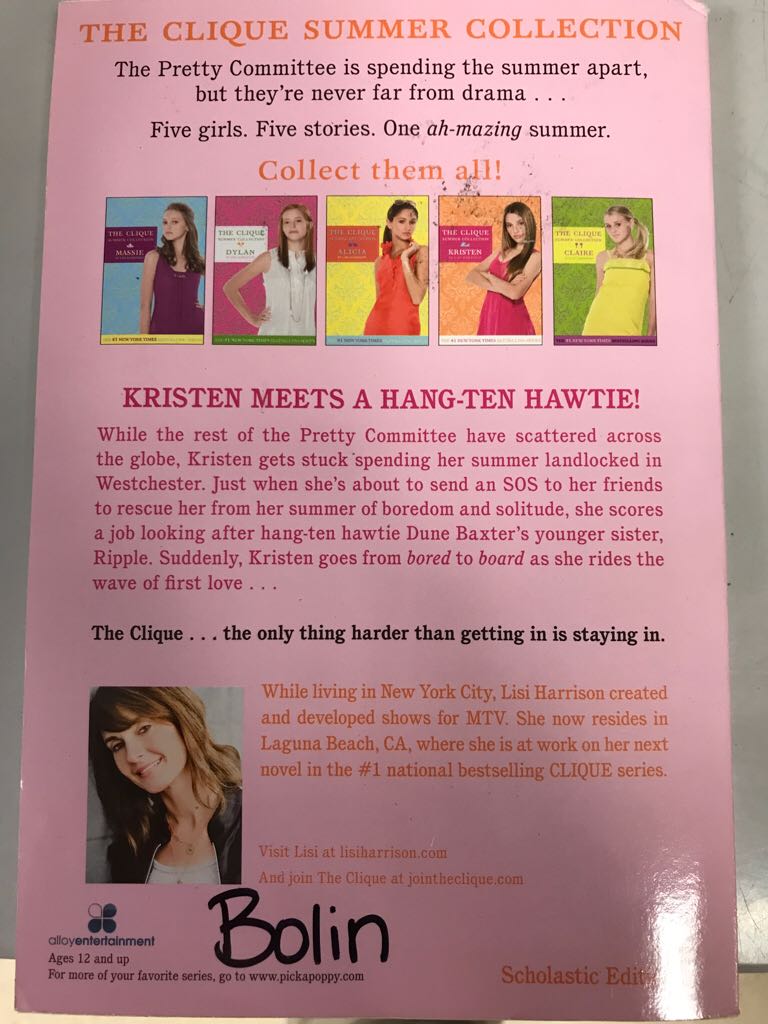 The Clique  book collectible - Main Image 2