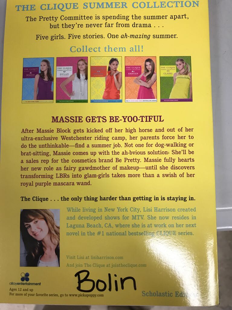 The Clique  book collectible - Main Image 2