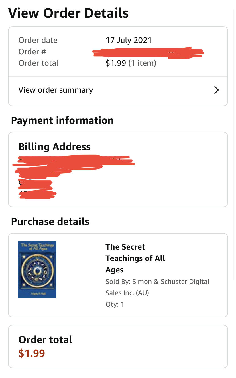 The Secret Teachings Of All Ages ~ Bought - P. Hall (Wilder Publications - Kindle) book collectible [Barcode 9781604590951] - Main Image 3