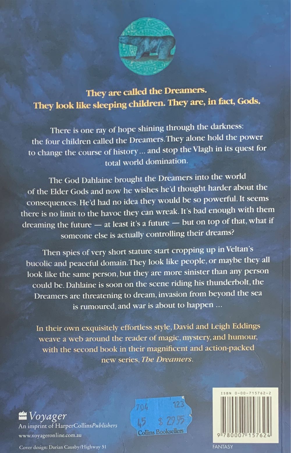 The Treasured One - David Eddings (Voyager - Trade Paperback) book collectible [Barcode 9780007157624] - Main Image 2