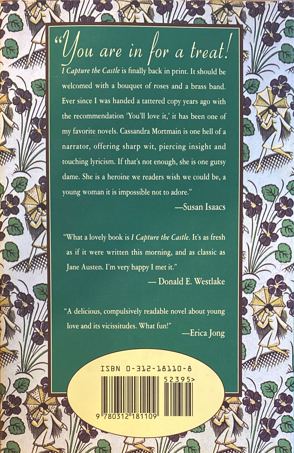 I Capture the Castle - Dodie Smith (Wednesday Books - Kindle) book collectible [Barcode 9780312181109] - Main Image 2