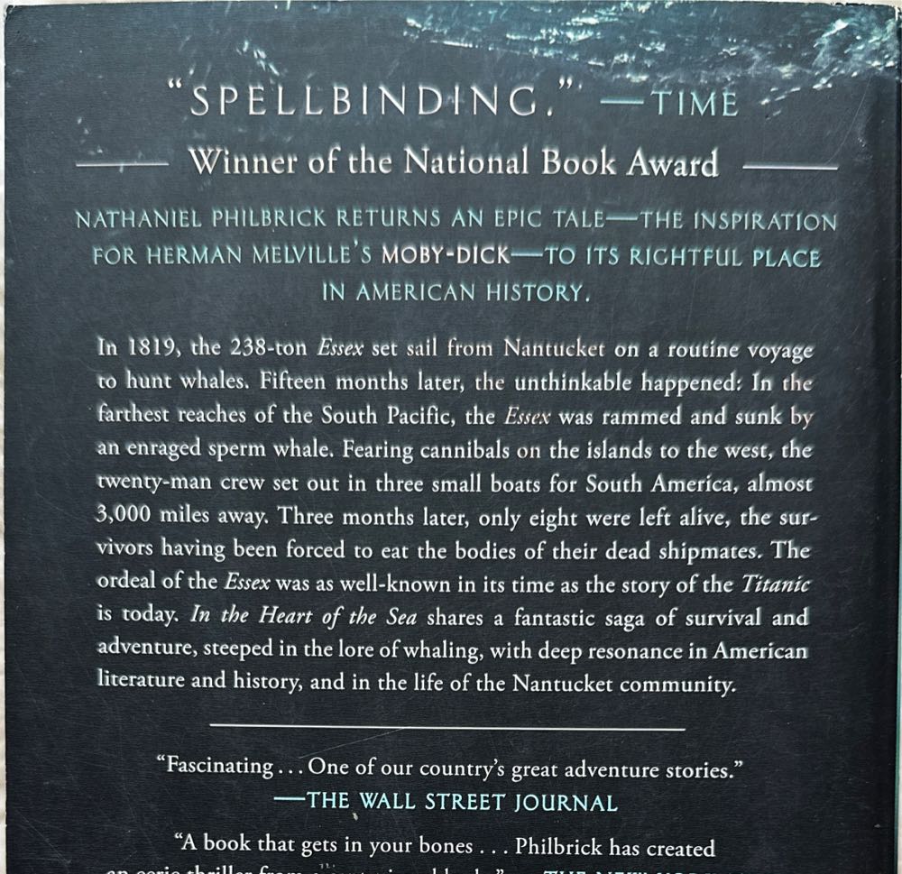 In the Heart of the Sea - Nathaniel Philbrick (Penguin Books Ltd. - Paperback) book collectible [Barcode 9780143126812] - Main Image 2
