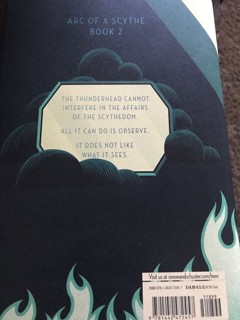 Thunderhead - Neal Shusterman (Walker Books - Hardcover) book collectible [Barcode 9781442472457] - Main Image 2