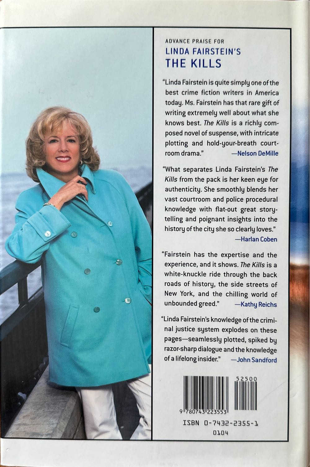 The Kills - Linda Fairstein (Scribner - Hardcover) book collectible [Barcode 9780743223553] - Main Image 2