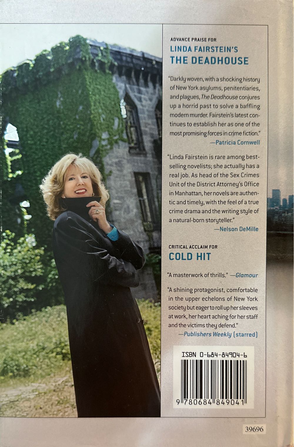 The Deadhouse - Linda Fairstein (Scribner - Hardcover) book collectible [Barcode 9780684849041] - Main Image 2