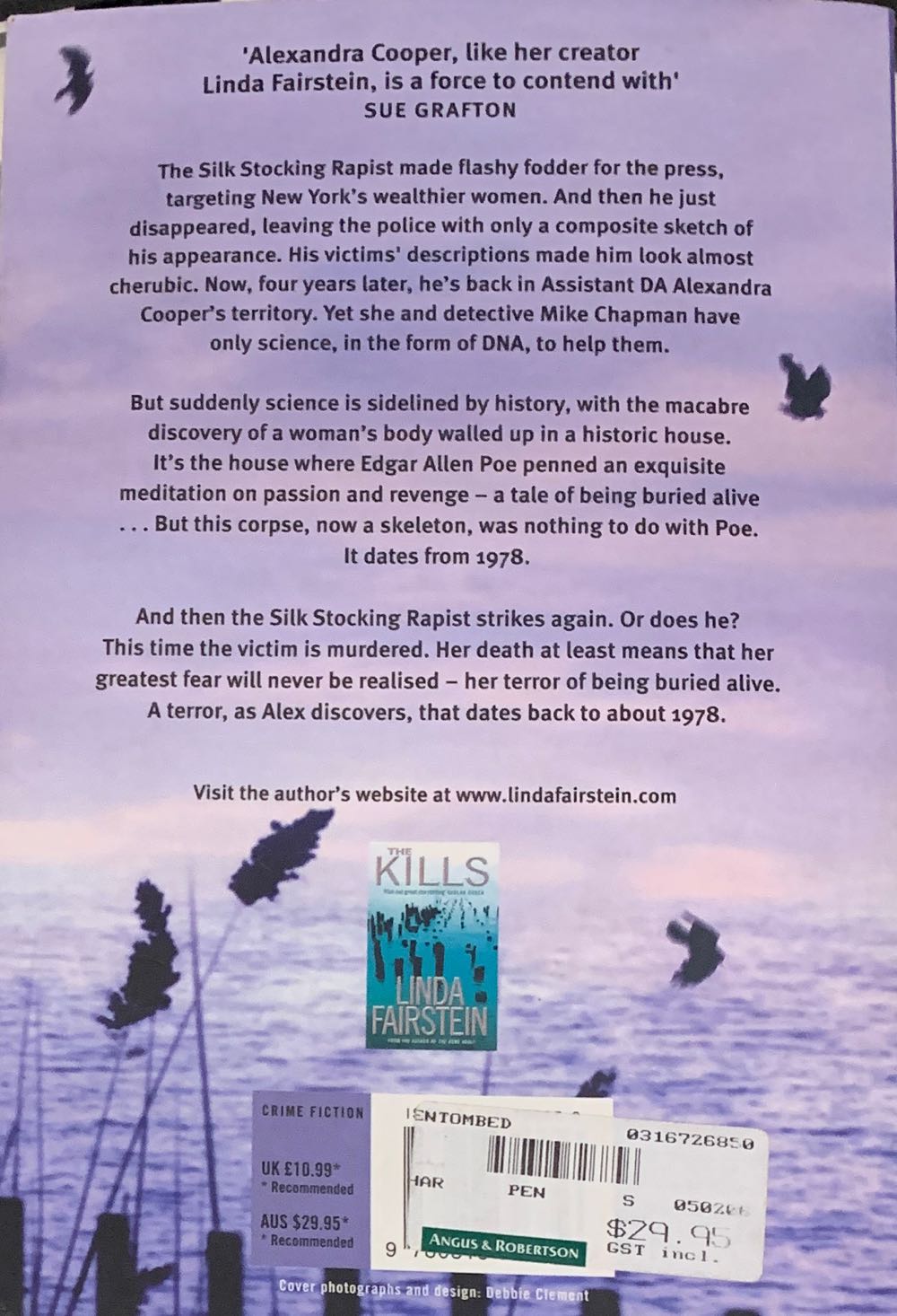 Fairstein, Linda - Entombed - Linda Fairstein (Little Brown GBR - Paperback) book collectible [Barcode 9780316726856] - Main Image 2