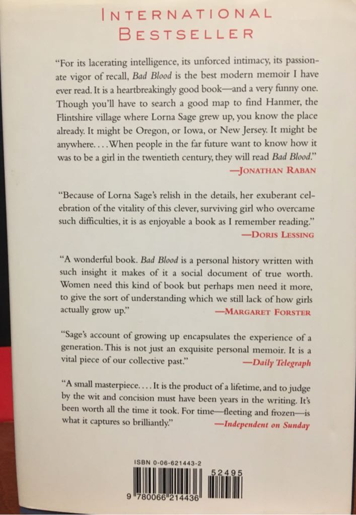 Bad Blood  (Hardcover) book collectible - Main Image 2