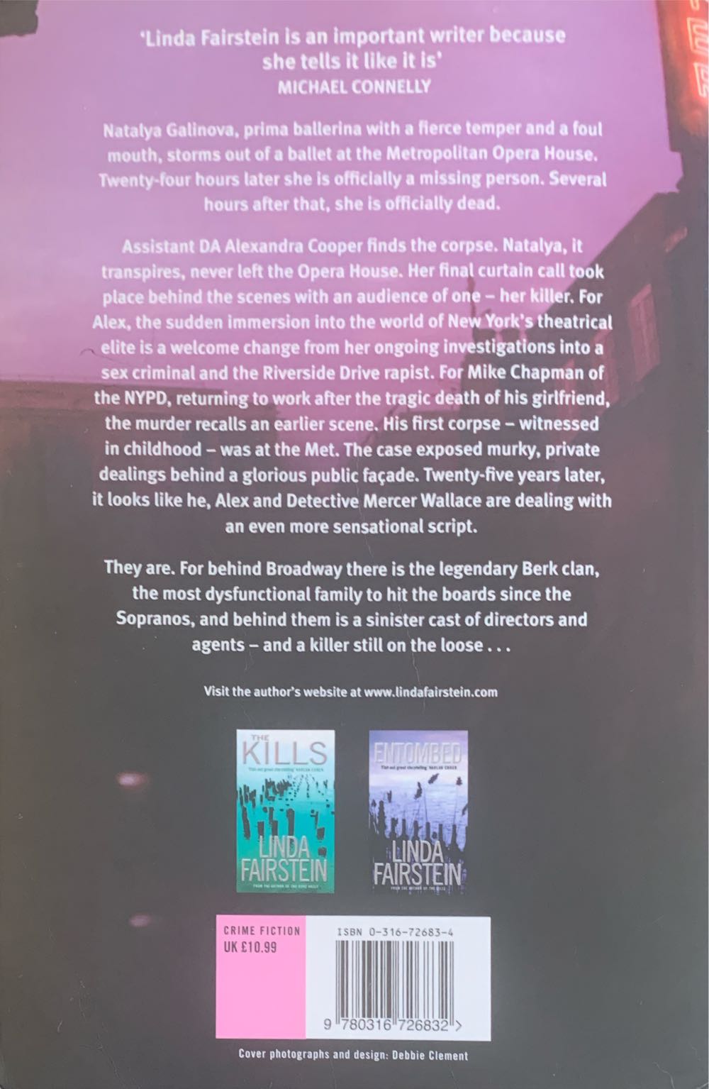 Death Dance - Linda Fairstein (Little Brown - Trade Paperback) book collectible [Barcode 9780316726832] - Main Image 2