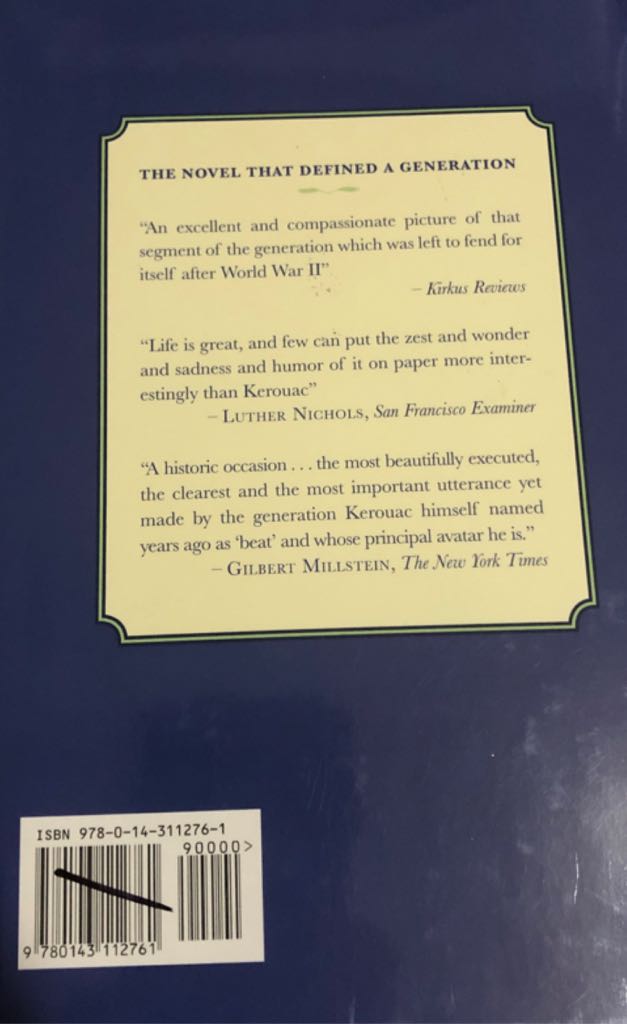 On The Road - Jack Kerouac book collectible [Barcode 9780143112761] - Main Image 2
