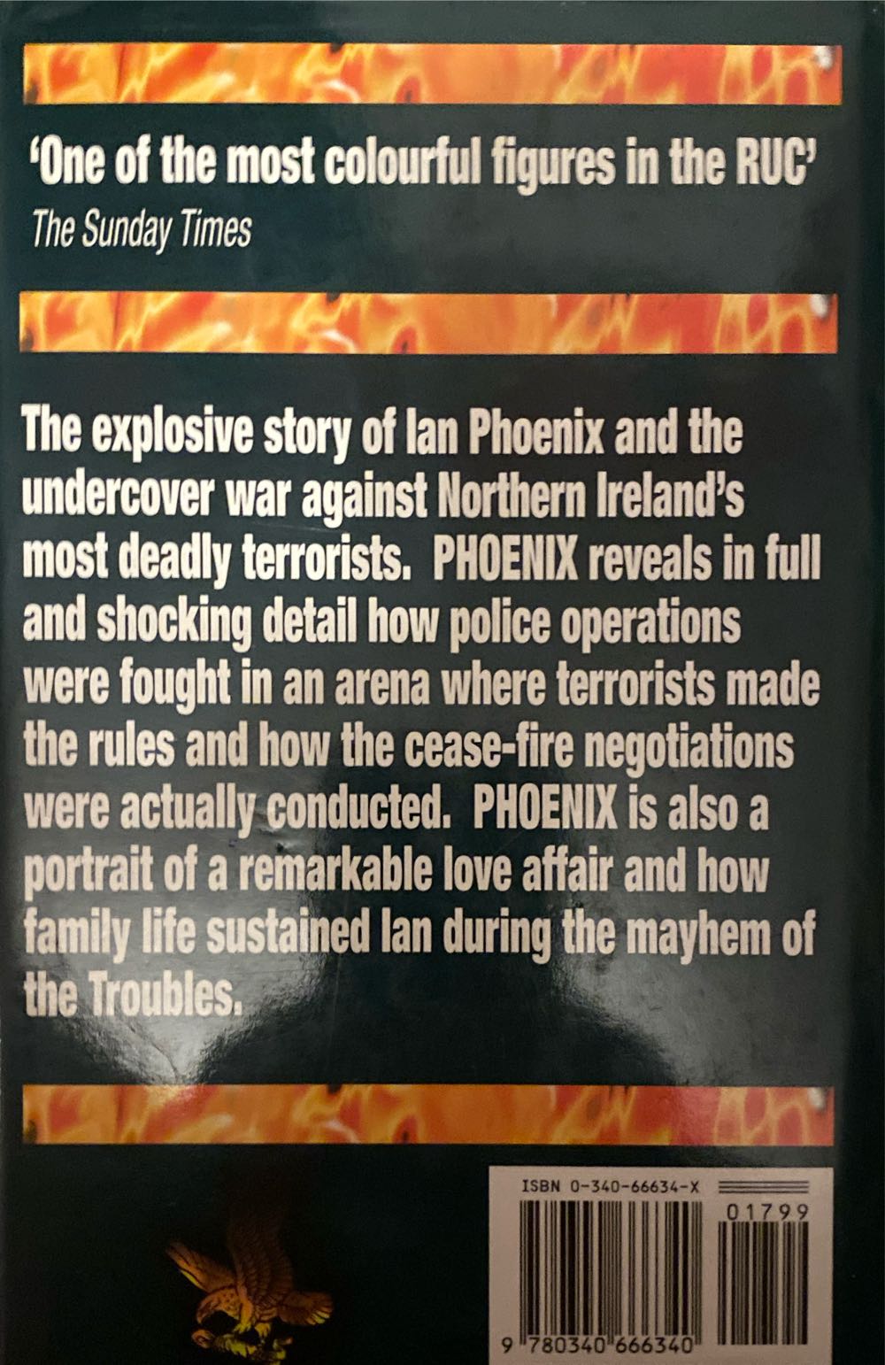 Phoenix - Jack Holland (Hodder & Staughton - Hardcover) book collectible [Barcode 9780340666340] - Main Image 2