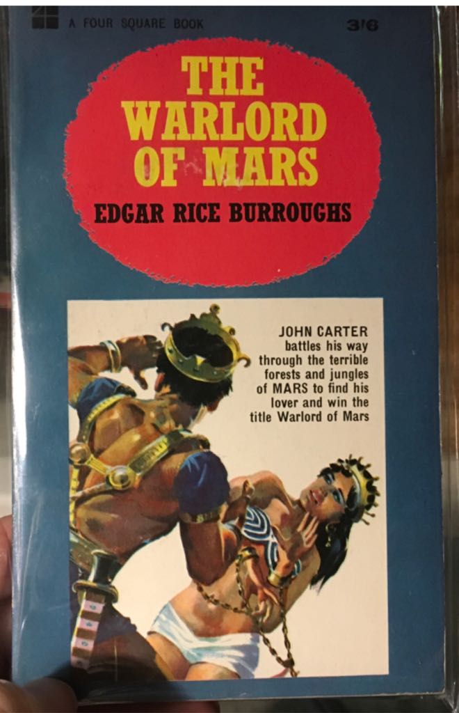 The Warlord Of Mars - Rice Burroughs (Four Square - Paperback) book collectible - Main Image 1