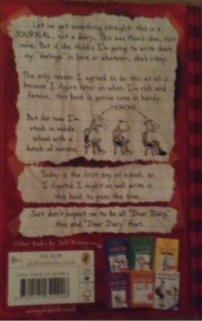 Diary Of A Wimpy Kid  book collectible - Main Image 2
