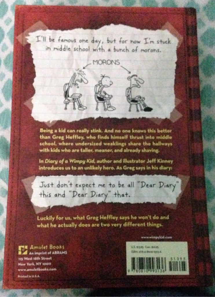 Diary Of A Wimpy Kid book collectible - Main Image 2