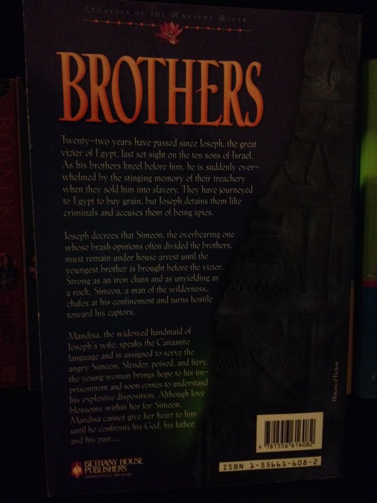 Brothers - Angela Elwell Hunt (Bethany House Publishers - Paperback) book collectible [Barcode 9781556616082] - Main Image 2