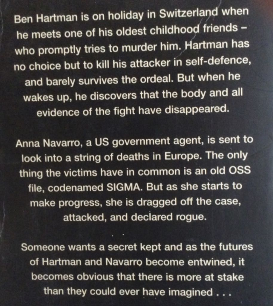 Standalone - Sigma Protocol, The - Robert Ludlum (Orion - Paperback) book collectible [Barcode 9780752848136] - Main Image 2