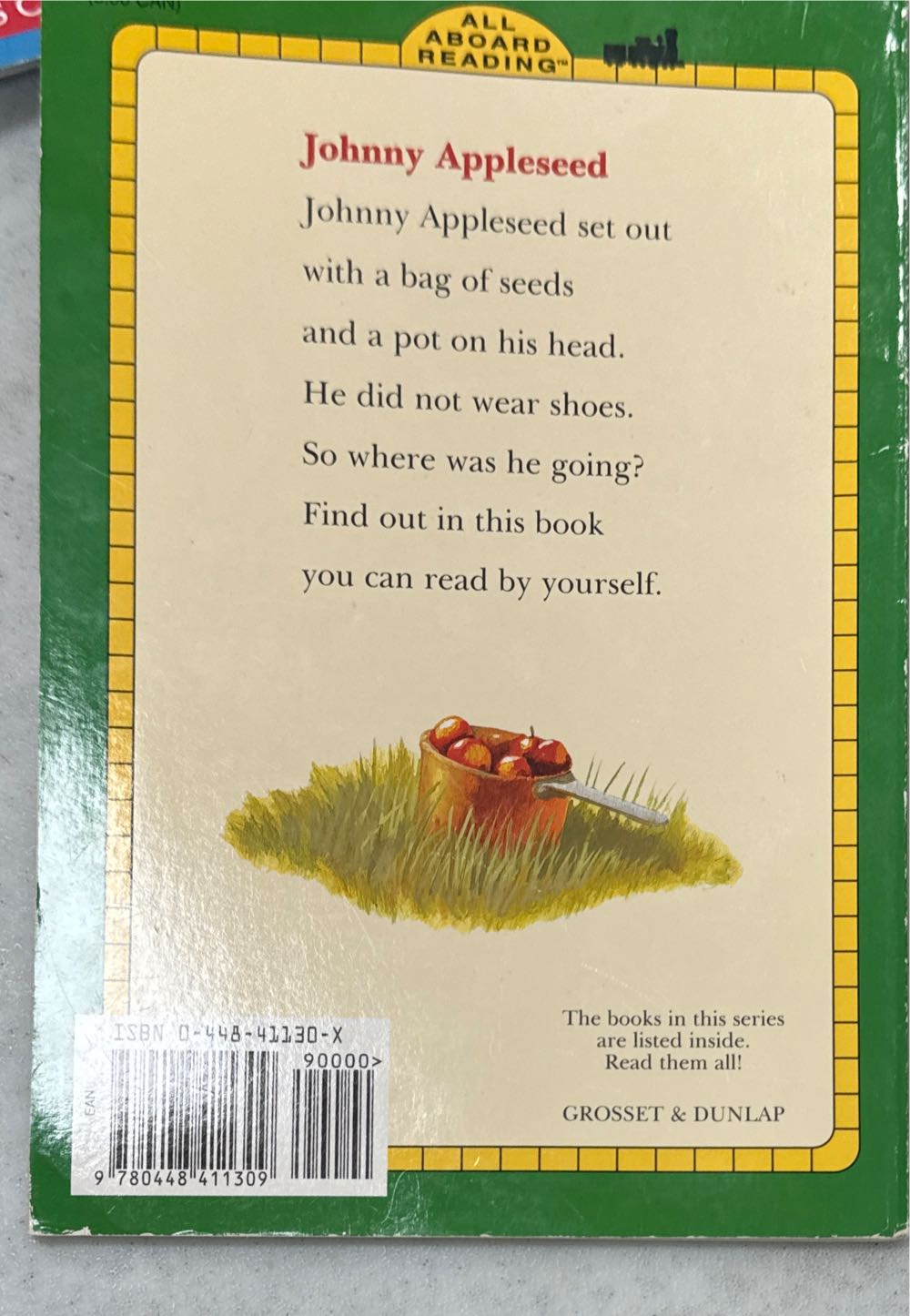 Johnny Appleseed - Patricia Brennan (All Aboard Reading) book collectible [Barcode 9780448411309] - Main Image 2
