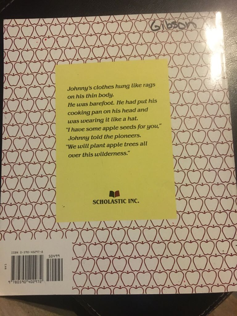 Johnny Appleseed - Eva Moore (Scholastic - Paperback) book collectible [Barcode 9780590402972] - Main Image 2