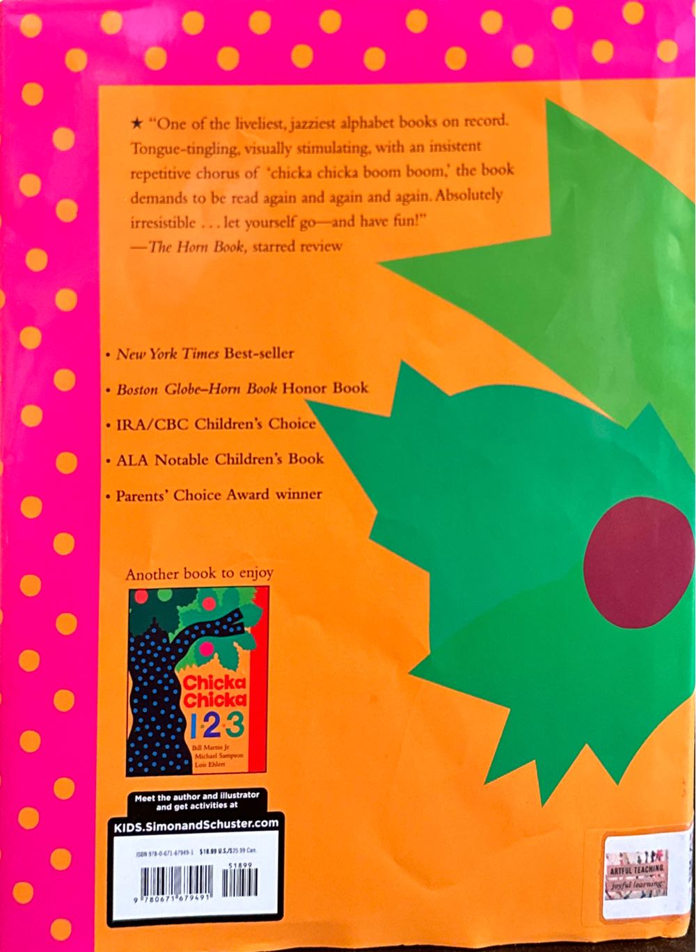 Chicka Chicka Boom Boom - John Archambault (Childcraft - Paperback) book collectible [Barcode 9780671679491] - Main Image 3