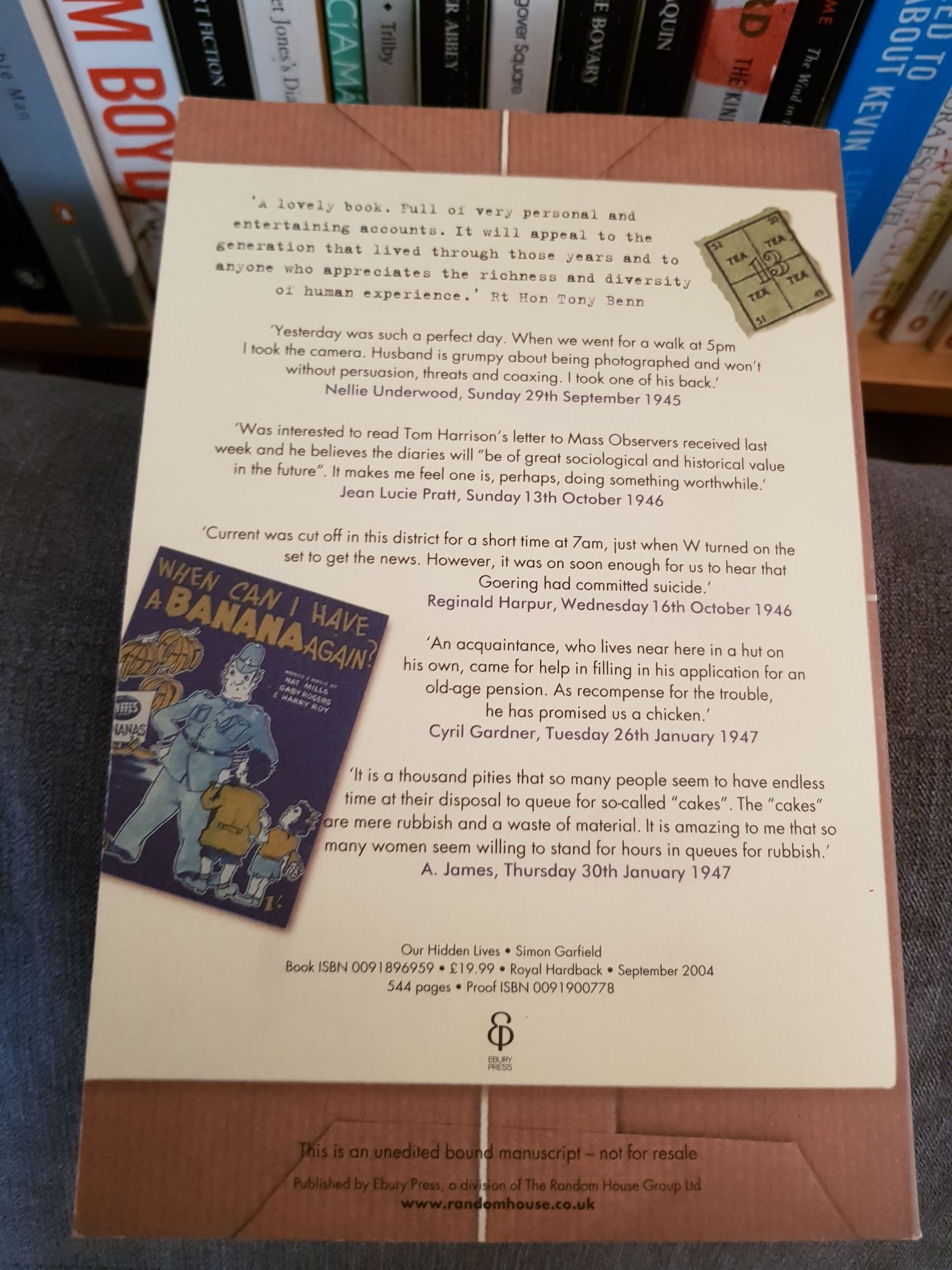 Our Hidden Lives  (Ebury Press) book collectible - Main Image 2